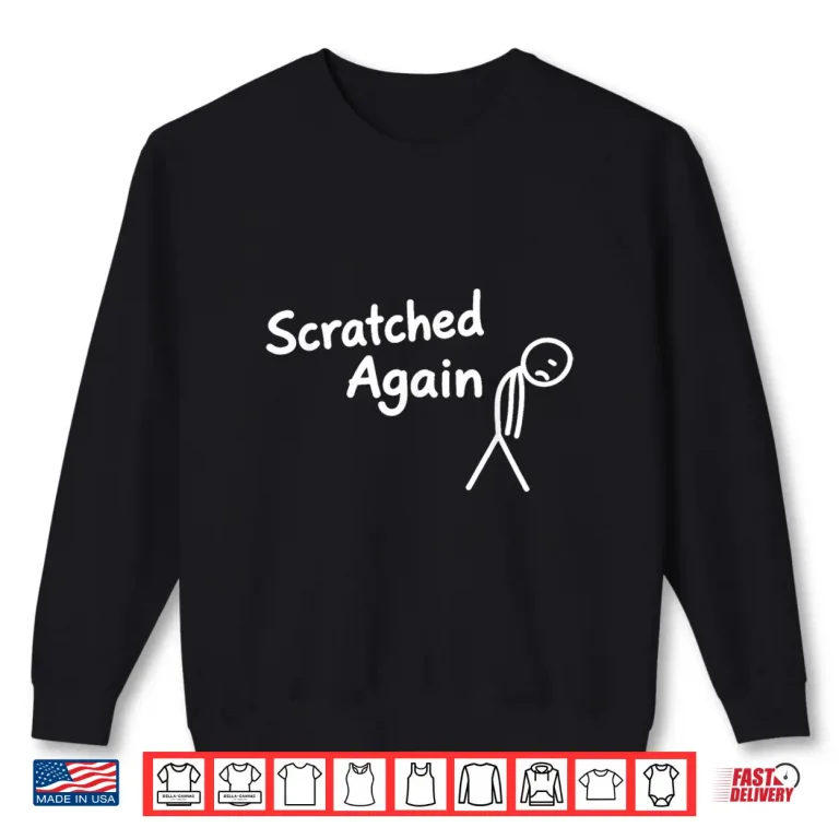 Sweatshirt Scratched Again Pool Retro Shirt