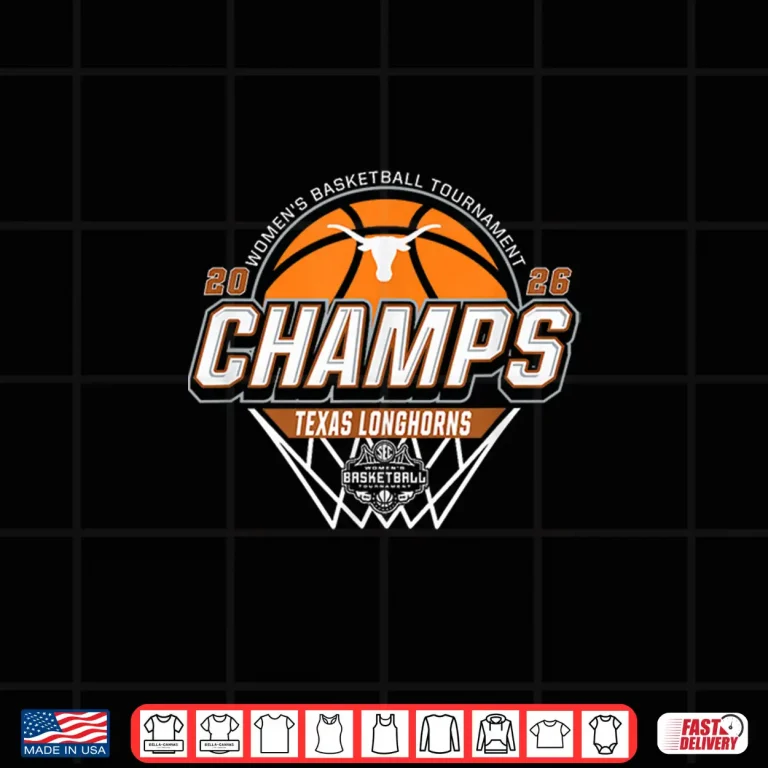 Design Texas Longhorns Womens Basketball SEC Champs 2026 Shirt