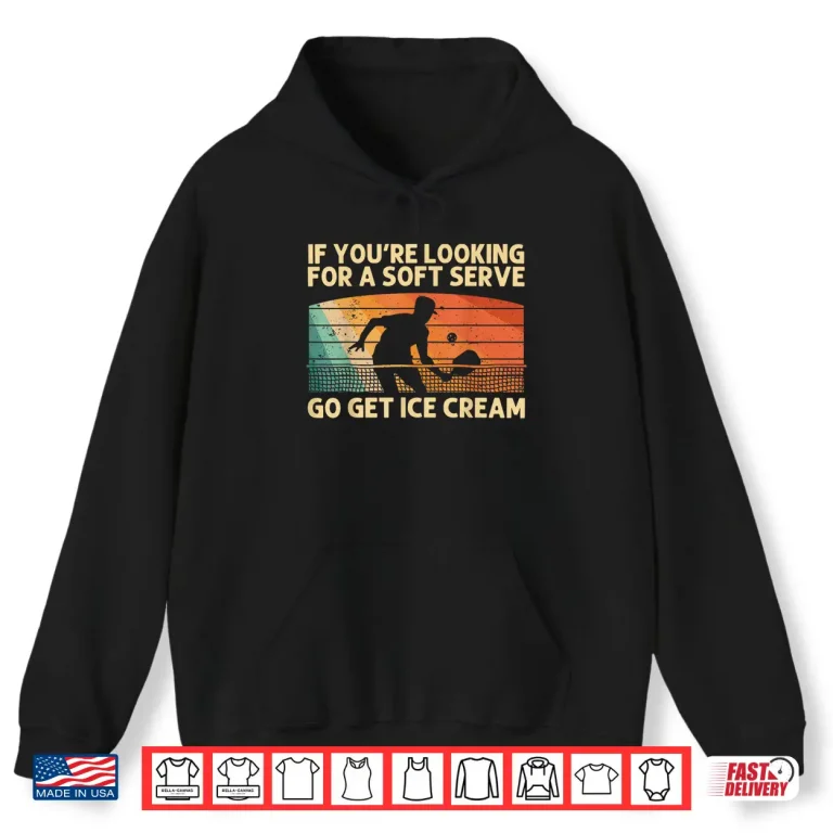 Hoodie Art Design Pickleball Player Pickle Ball Professional Shirt
