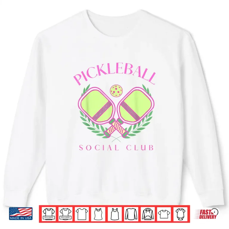 Sweatshirt Coquette Club Pickleball Player Professional Humor Funny Shirt