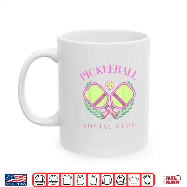 Mug Coquette Club Pickleball Player Professional Humor Funny Shirt