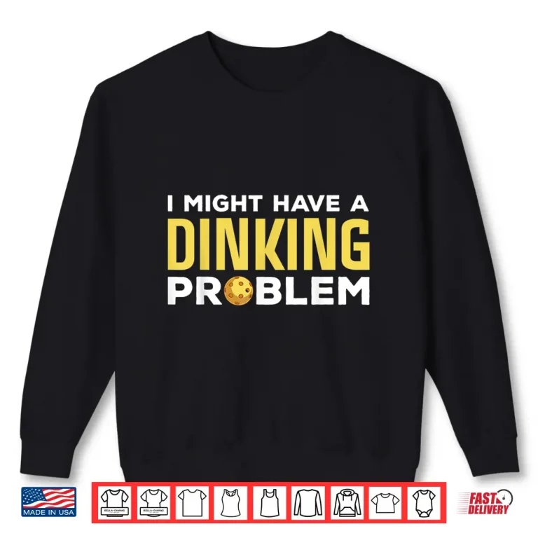Sweatshirt Dink Design Pickleball Player Professional Graphic Shirt