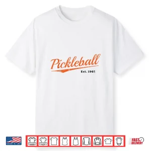 Established Nineteen Sixty Five Pickleball Gift Retro Shirt
