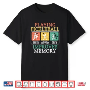 Improves Memory Pickleball Professional Graphic Shirt