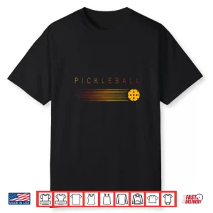 Simple Minimalist Pickleball Professional Aesthetic Graphic Shirt