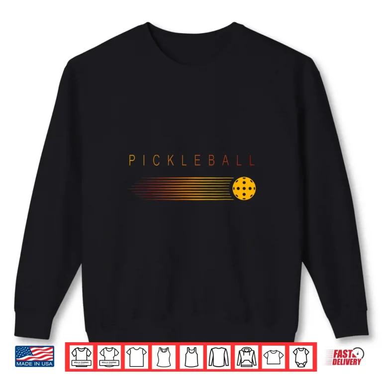 Sweatshirt Simple Minimalist Pickleball Professional Aesthetic Graphic Shirt