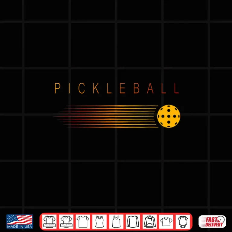 Design Simple Minimalist Pickleball Professional Aesthetic Graphic Shirt