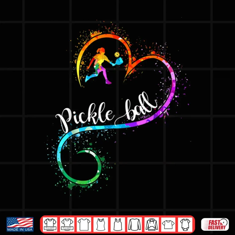 Design Watercolors Art Pickleball Player Artistic Humor Funny Shirt
