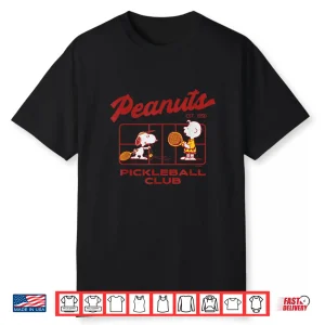 Athletic Club Pickleball Peanuts Professional Graphic Shirt