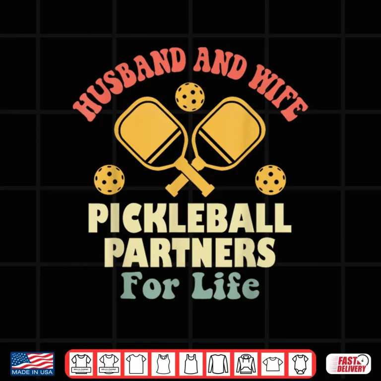 Design Partners For Life Pickleball Relationship Identity Graphic Shirt