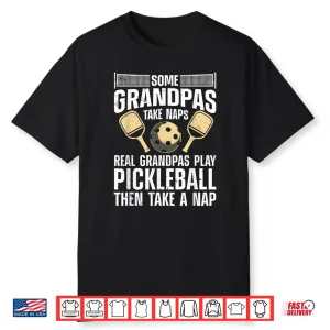 Professional Graphic Pickleball Grandparent Player Humor Funny Shirt