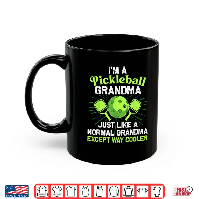 Mug Professional Design Pickleball Grandparent Player Graphic Shirt