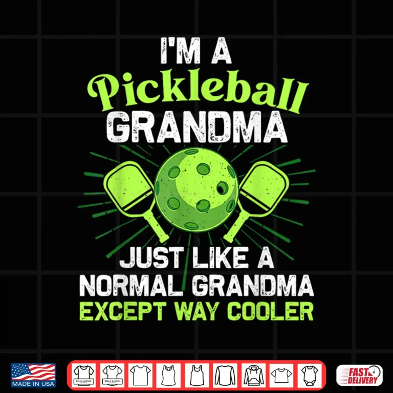 Design Professional Design Pickleball Grandparent Player Graphic Shirt
