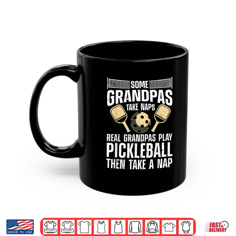 Mug Professional Graphic Pickleball Grandparent Player Humor Funny Shirt