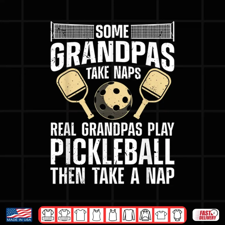Design Professional Graphic Pickleball Grandparent Player Humor Funny Shirt