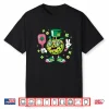 Saint Patricks Day Pickleball Lucky Irish Shamrock Humor Shirt