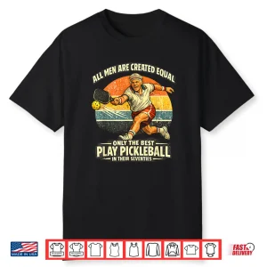 Seventieth Birthday Pickleball Player Seventy Years Old Shirt
