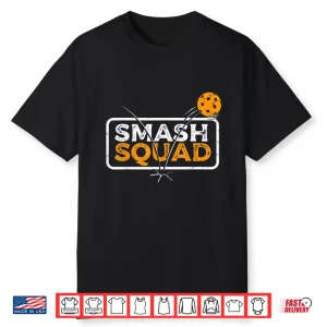 Smash Squad Pickleball Player Professional Team Graphic Shirt
