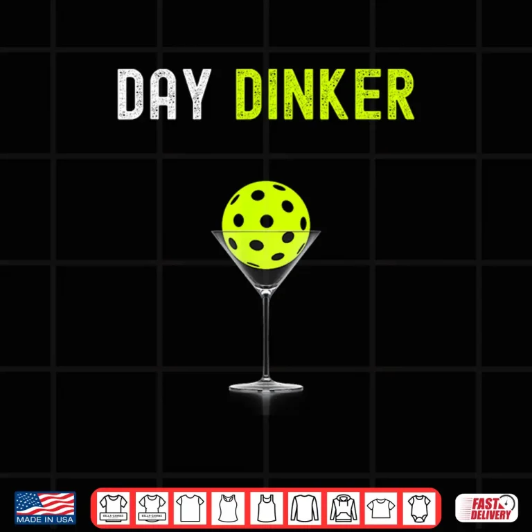 Design Day Dinker Pickleball Professional Graphic Humor Funny Shirt