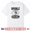 Doubles Trouble Tournament Pickleball Matching Team Design Shirt