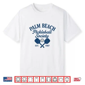 Palm Beach Society Pickleball Professional Regional Aesthetic Shirt