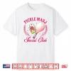 Pickle Mahj Social Club Pickleball Mahjong Lover Humor Funny Shirt