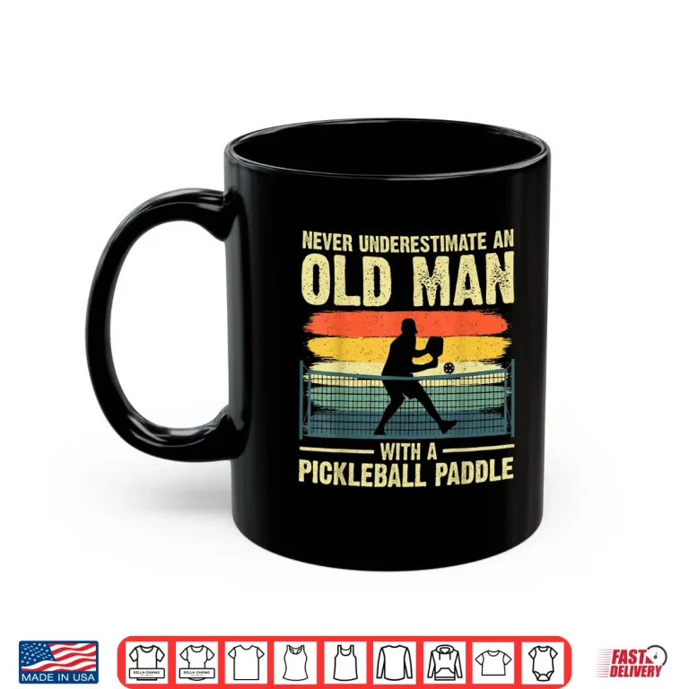 Mug Professional Player Pickleball Grandparent Graphic Design Humor Funny Shirt