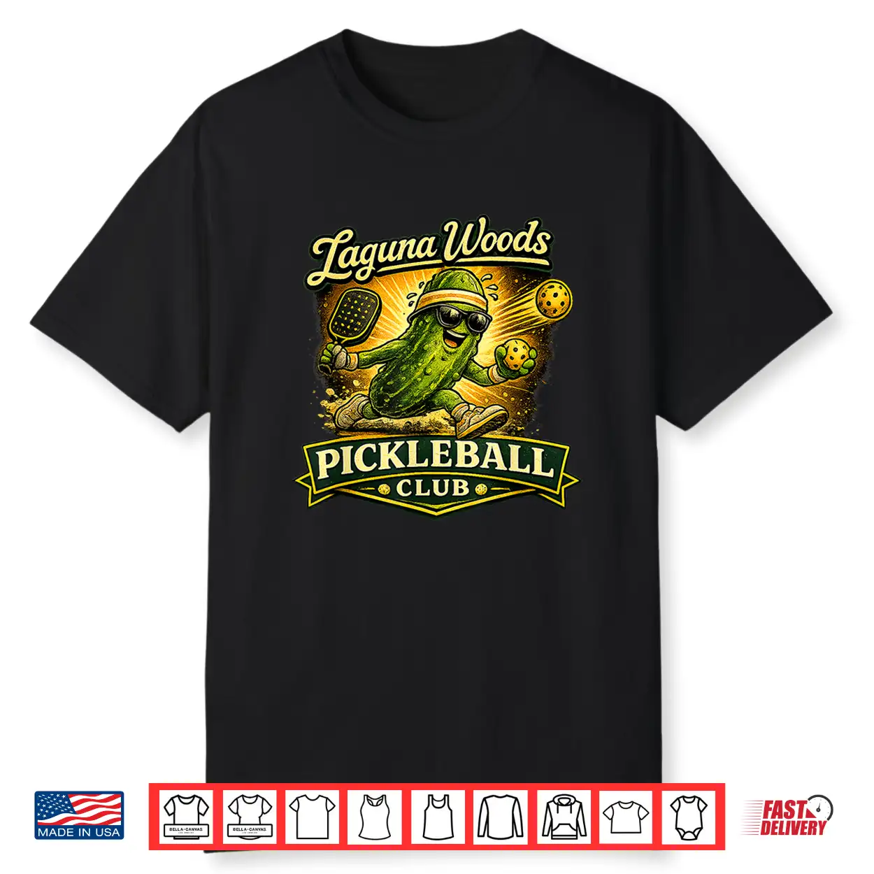 Laguna Woods Club Pickleball Professional Athletic Graphic Shirt Laguna Woods Club Pickleball Professional Athletic Graphic Shirt