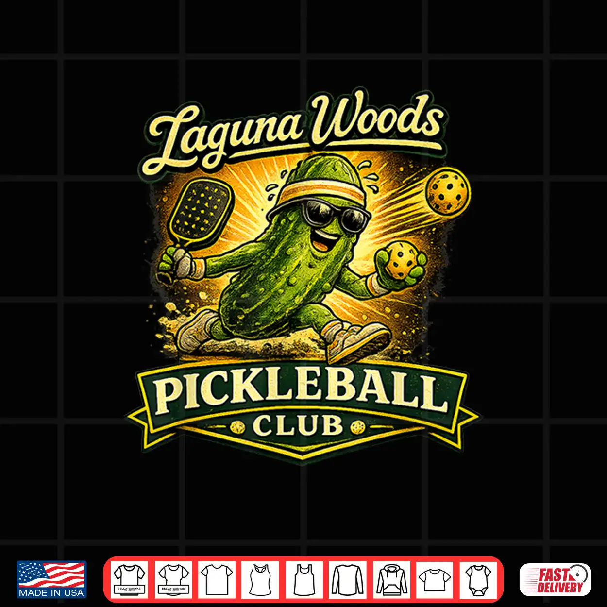 Laguna Woods Club Pickleball Professional Athletic Graphic Shirt Laguna Woods Club Pickleball Professional Athletic Graphic Shirt