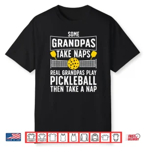 Paddle Sport Pickleball Grandparent Player Cool Professional Shirt