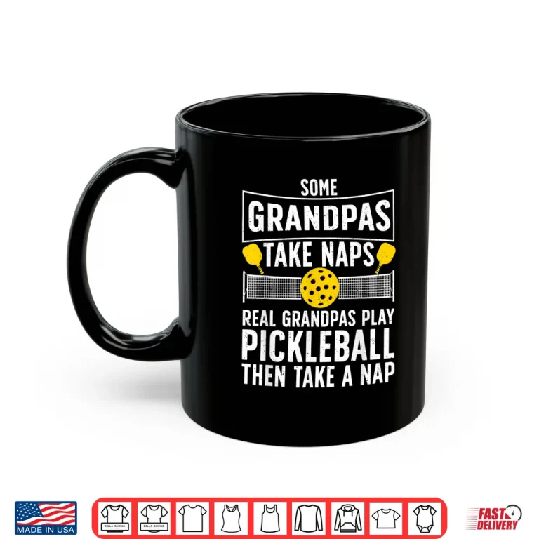Mug Paddle Sport Pickleball Grandparent Player Cool Professional Shirt