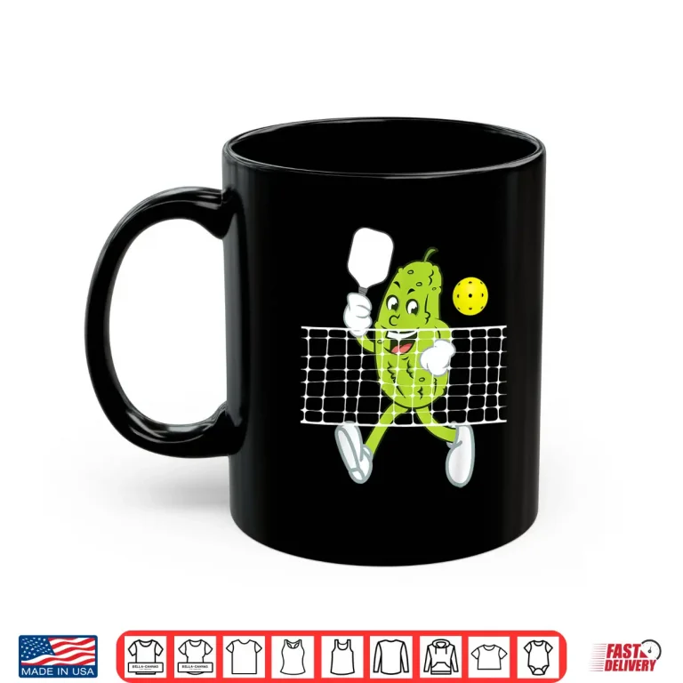 Mug Pickle Playing Pickleball Professional Paddleball Humor Funny Shirt