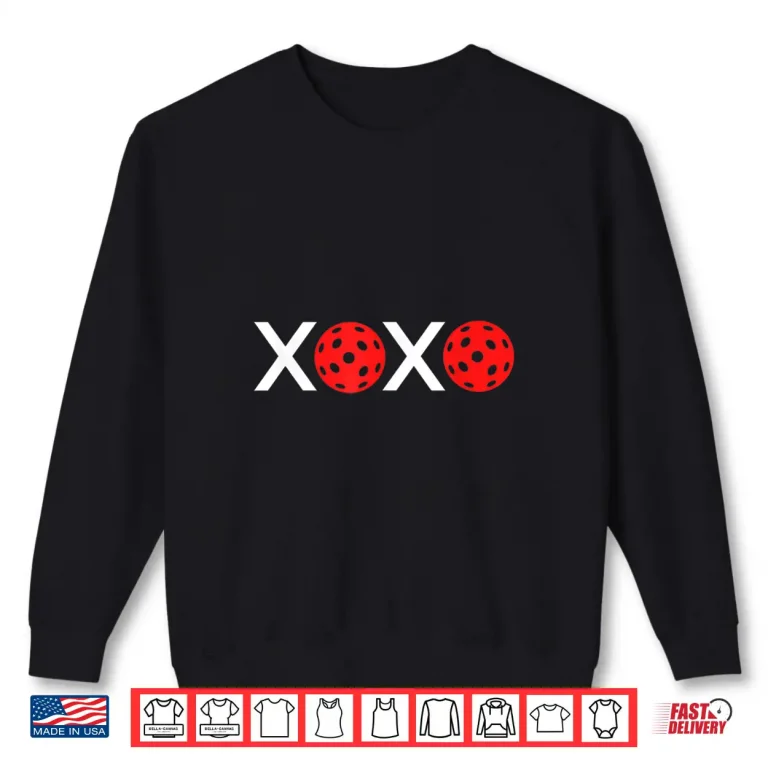 Sweatshirt Valentine Love Pickleball Professional Aesthetic Graphic Shirt