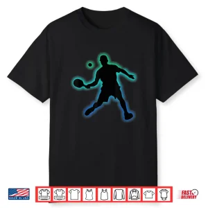 Glow Cool Graphic Pickleball Player Professional Gift Shirt