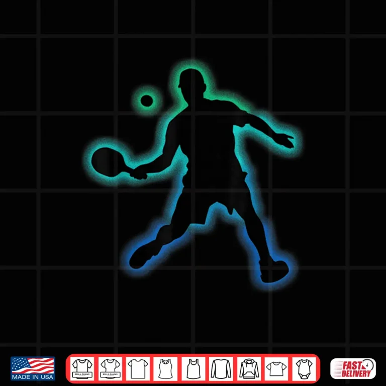 Design Glow Cool Graphic Pickleball Player Professional Gift Shirt