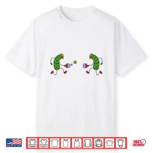 Pickles Playing Pickleball Professional Sport Humor Funny Shirt