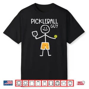Stickman Design Pickleball Professional Youth Aesthetic Shirt