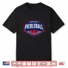 Support The Team Pickleball Usa Flag Patriotic Player Shirt