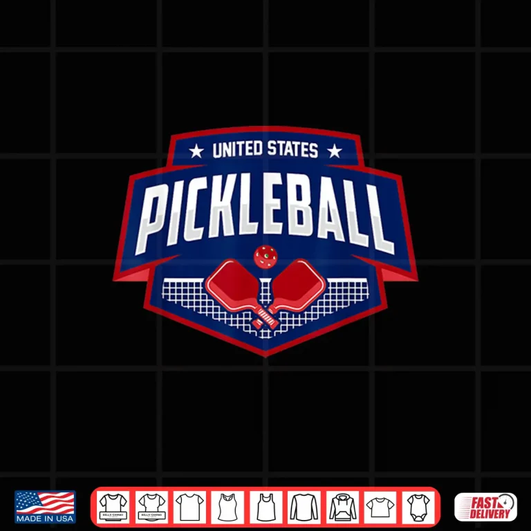Design Support The Team Pickleball USA Flag Patriotic Player Shirt