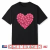 Valentines Day Pickleball Player Sports Fan Graphic Shirt
