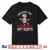 Anti Valentines Day Broken Heart Powerlifting Gym Fitness Shirt
