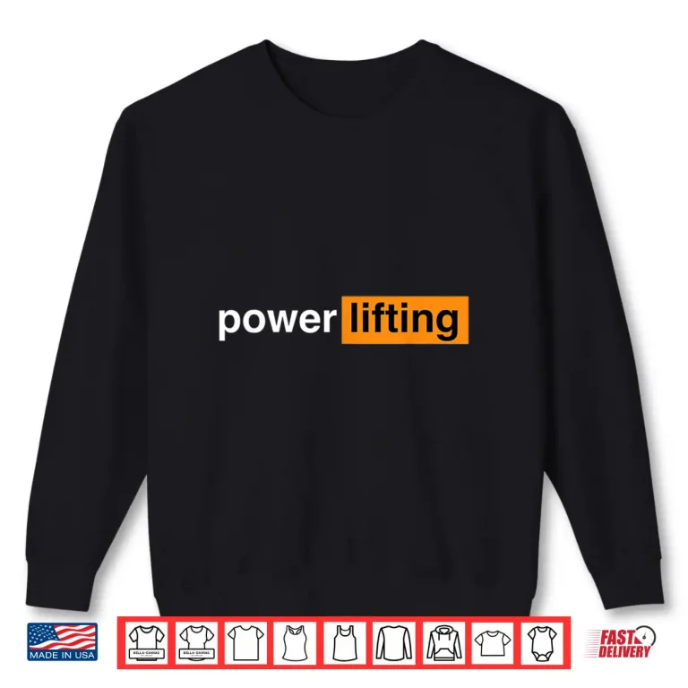 Sweatshirt Gym Powerlifting Sports Gift Professional Graphic Humor Funny Shirt