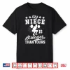 Powerlifting Uncle Proud Sibling Of A Powerlifter Identity Shirt