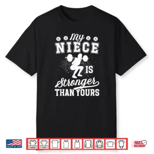 Powerlifting Uncle Proud Sibling Of A Powerlifter Identity Shirt