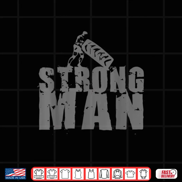 Design STRONGMAN Powerlifting Gym Strength Training Professional Shirt