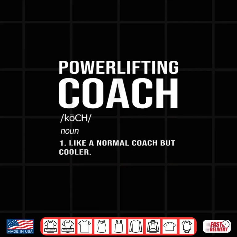 Design Deadlift Powerlifting Coach Definition Professional Humor Funny Shirt