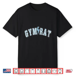 Gym Rat Muscle Identity Trendy Checkerboard Weight Lifting Shirt