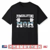 Powerlifting Mother Of A Powerlifter Mama Leopard Print Shirt