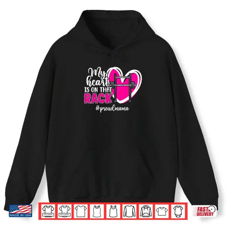 Hoodie Proud Mama Powerlifting Mother Of A Powerlifter Identity Shirt