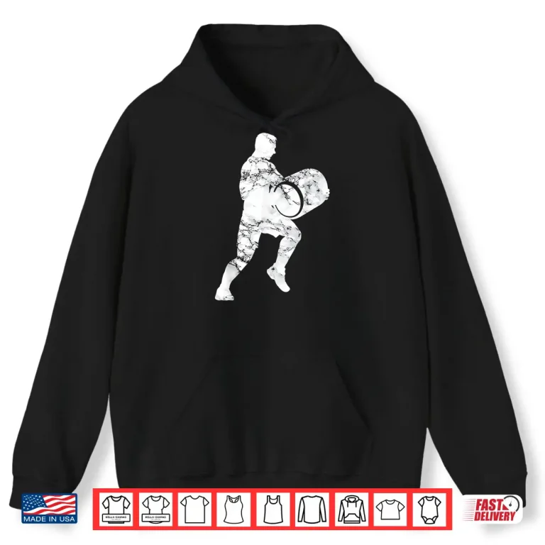 Hoodie Strongman Stone Lifting Atlas Stone Powerlifting Muscleman Shirt
